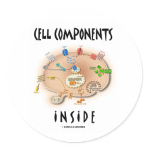 Cell Components Inside Sticker