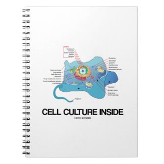 Cell Culture Inside (Eukaryotic Cell) Note Book
