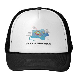 Cell Culture Inside (Eukaryotic Cell) Trucker Hats