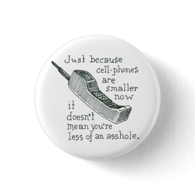 Cell Phone Pin by atratus