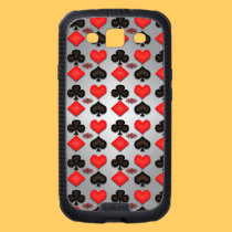 Cell Phone Cases 4 Suits Playing Cards Pattern skinit case