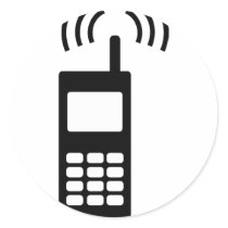 cell phone celly mobil handy stickers by Tomaniac cell phone celly mobil handy stickers