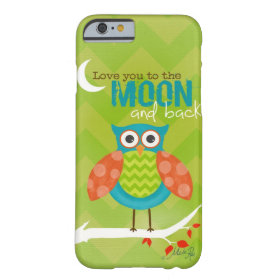 Cell Phone Cover / Love you to the Moon ~ Owl Barely There iPhone 6 Case