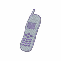 Cell Phone embroidered shirts