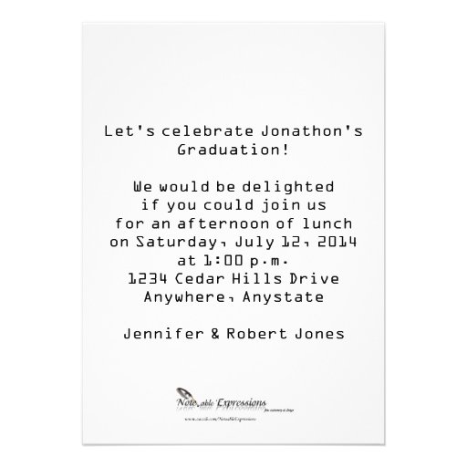 Cell PhoneParty Invitation