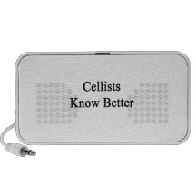 Cellists Know Better Notebook Speakers