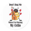 Cello Bug stickers