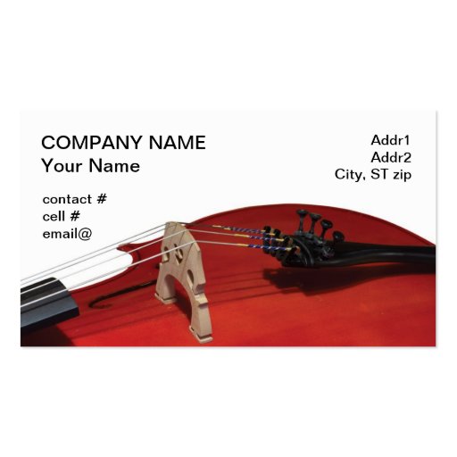 cello detail business card template