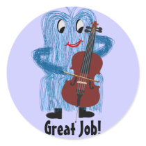 Cello - Get a Warm Fuzzy Feeling stickers