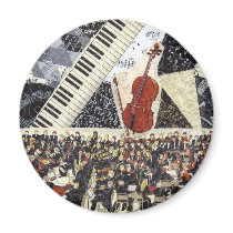 Cello Fridge Magnets