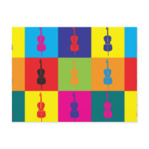 Cello Pop Art Postcards