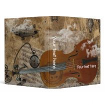 Cello Steampunk Suite Binder