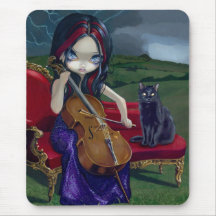 "Cello Storm" Mousepad