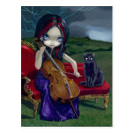 "Cello Storm" Postcard postcards