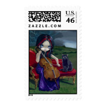 "Cello Storm" Stamp
