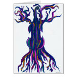 Cello Tree Blue Blank Card
