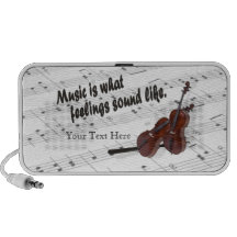 Cello Version What Feelings Sound Like - Customize iPhone Speaker