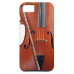 Cello with bow, close up iPhone 5 cover