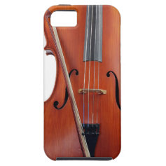Cello with bow, close up iPhone 5 cover