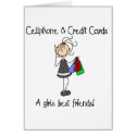 Cellphone And Credit Cards Card