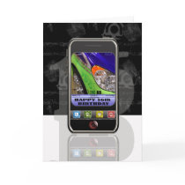 cellphone, mobile phone text message Happy Birthda cards