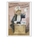 Celluloid Waterproof Collars Card