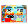 celtic, abstract, cubism, perspective, illusive,