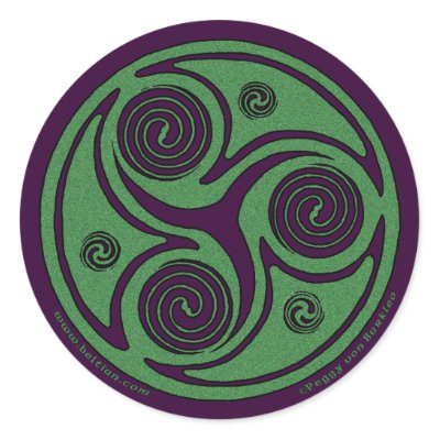 celtic art spirals