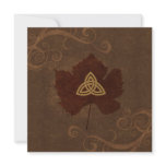 Celtic Autumn Custom Invites