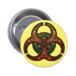 Celtic Biohazard Round Button