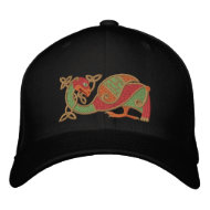 Celtic Bird embroideredhat