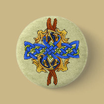 Celtic Birds buttons