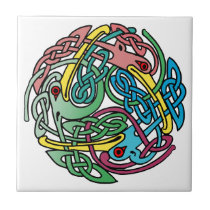 Celtic Birds Triskele Tile tiles
