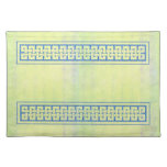 Celtic Border Blue and Green Placemat
