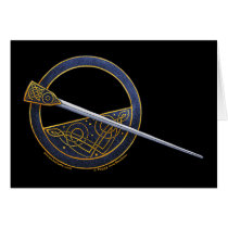 Celtic brooch design cards #2 cards