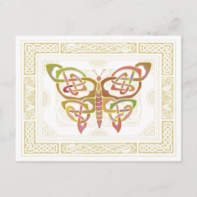 Butterfly Celtic Design