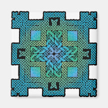 Celtic Castle Fridge Magnets