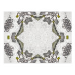 Celtic Chainlink Kaleidoscope Mandala Post Card