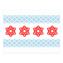 Celtic Chicago Flag Post Cards