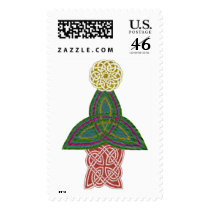 Celtic Christmas stamp