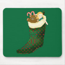 Celtic Christmas Stocking Christmas Mousepads mousepads