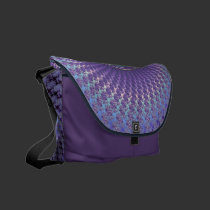 Celtic Circle Fractal Spiral Mystic Messenger Bag messenger bags