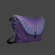 Celtic Circle Fractal Spiral Mystic Messenger Bag messenger bags
