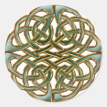 Celtic circle sticker