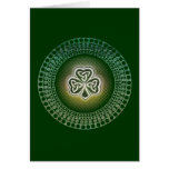 card, cards, greeting, template, luck, shamrock,