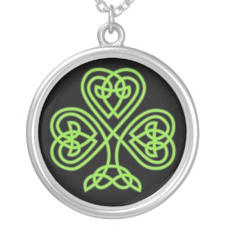 Celtic Clover necklace necklace