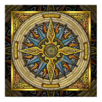 Celtic Compass FIne Art Poster posters
