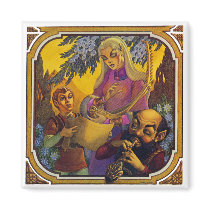 Celtic Concert Square Magnet