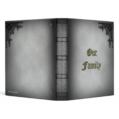 Celtic Corners Ornate Gothic Photo Album Binder