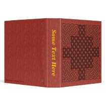 Celtic cross 1.5" Avery Binder